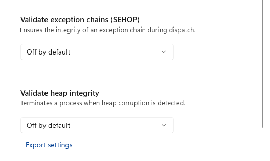 Exploit Protection 2